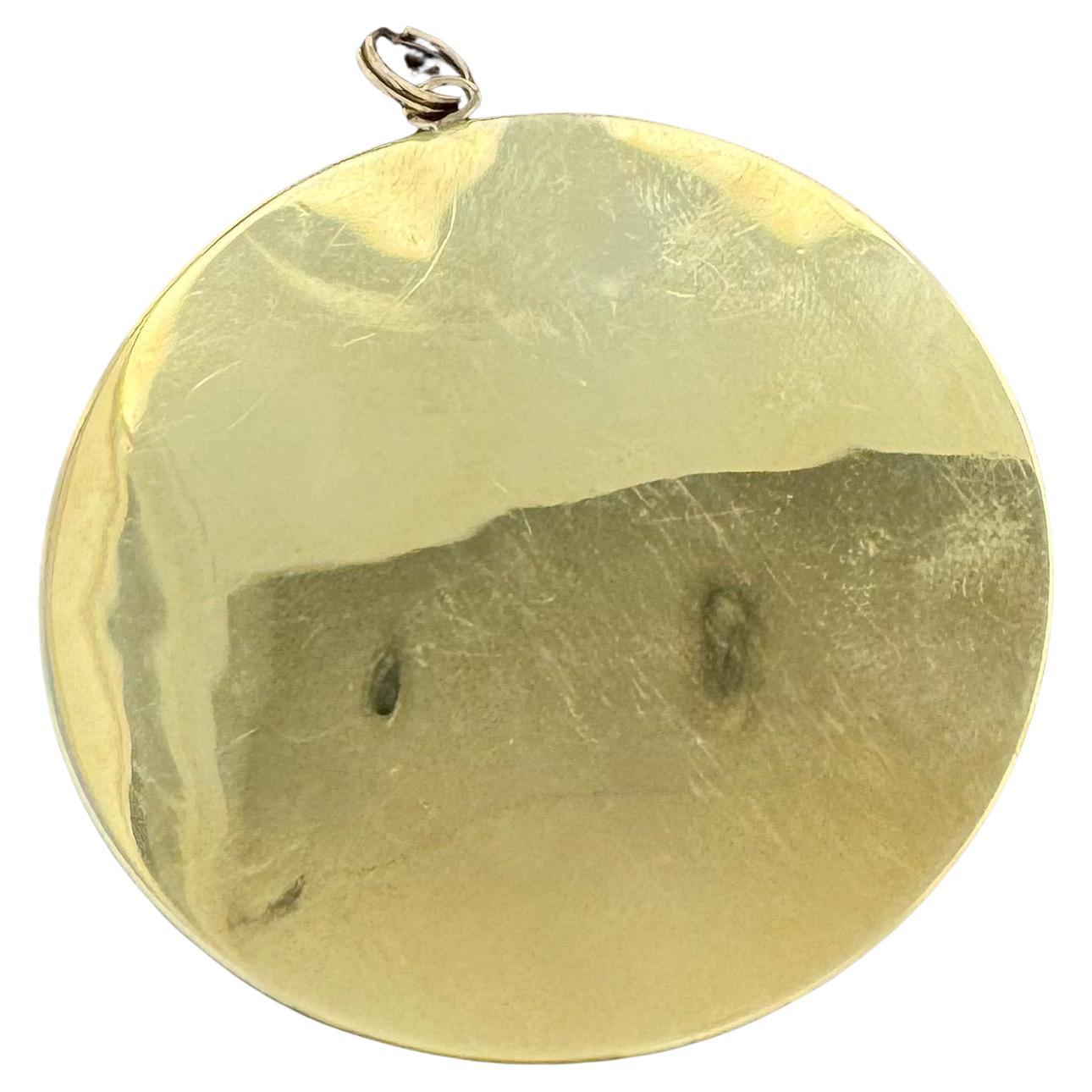14kt  gold pendant