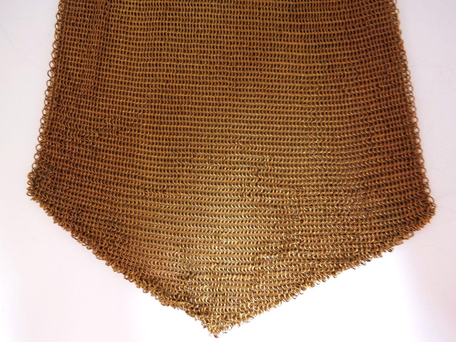 14KT Gold Handtasche Damen Vintage 1,00ct Saphir Diamanten Flex Mesh Riemengriff Handtasche im Angebot 5