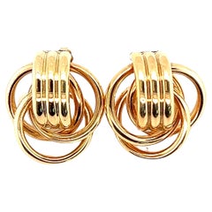 14kt Love Knot Earrings