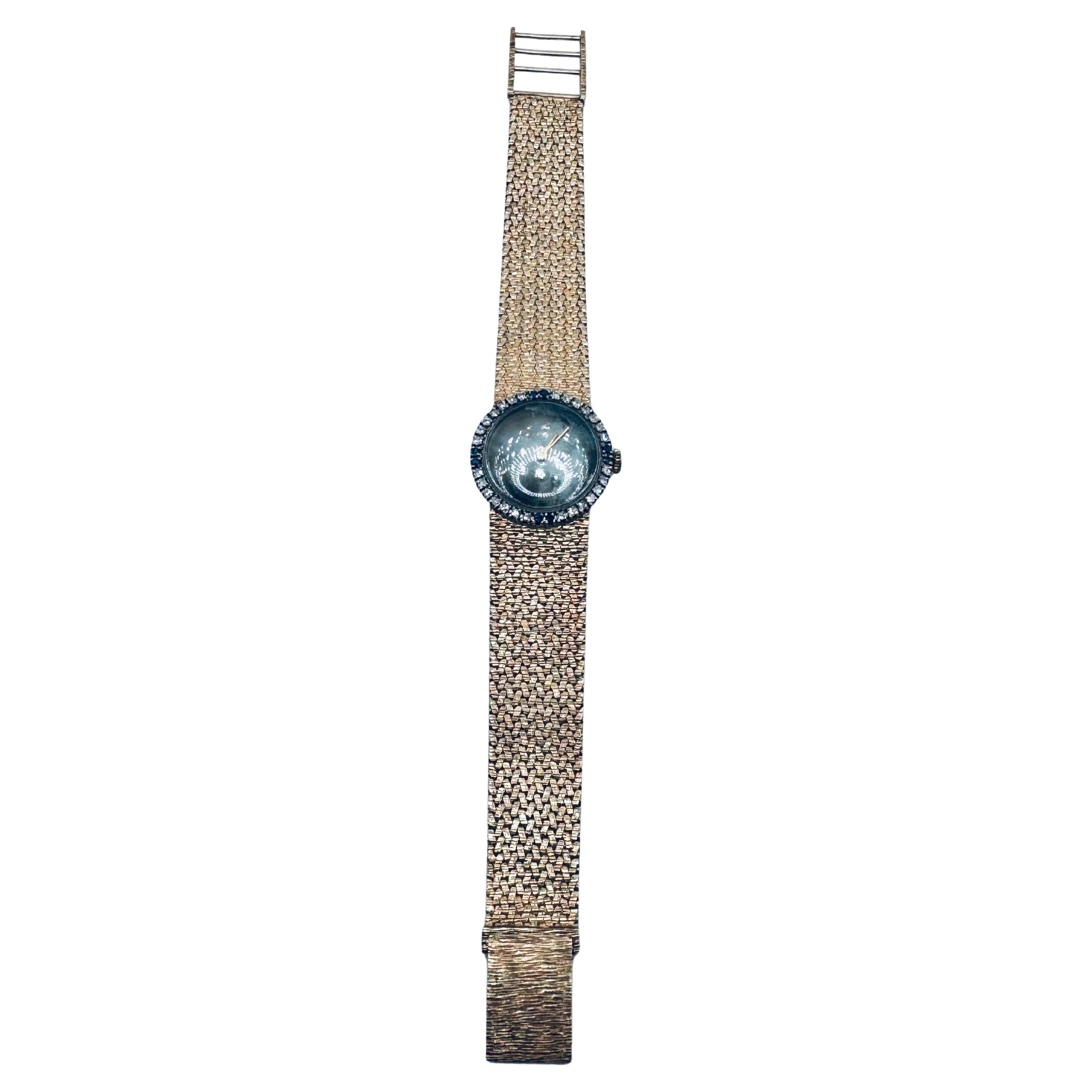 14KT Mattey Tissot Lids Watch For Sale