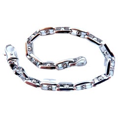 Bracelet à maillons en chaîne Masculine Prime à boules roulantes de 14 carats pour hommes