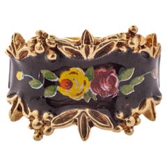 14kt Mid Century Rose Ring for Romance and Friendship