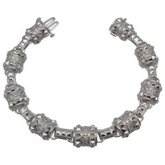 14KT “Pyramid” Diamond Bracelet