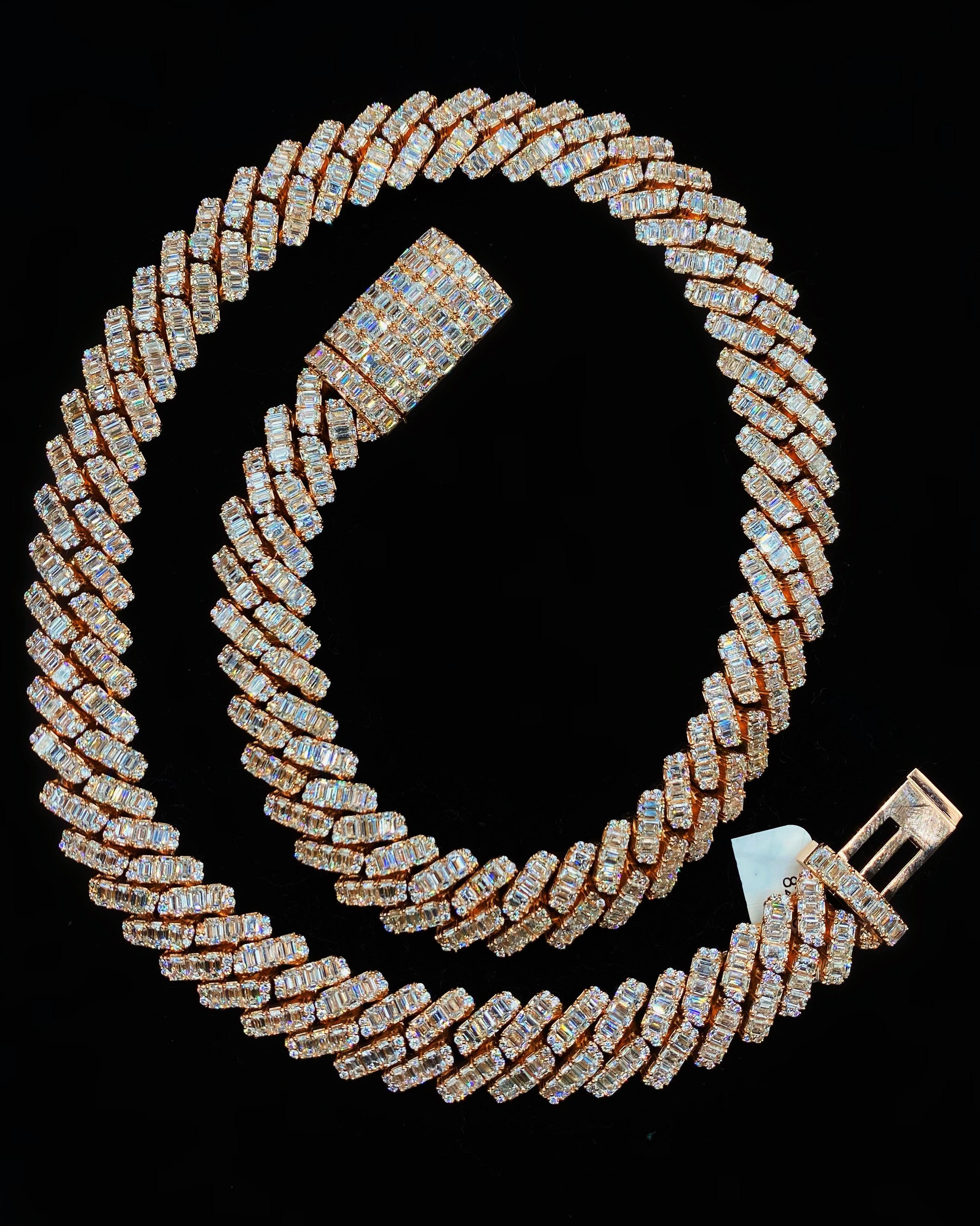 fake diamond chain
