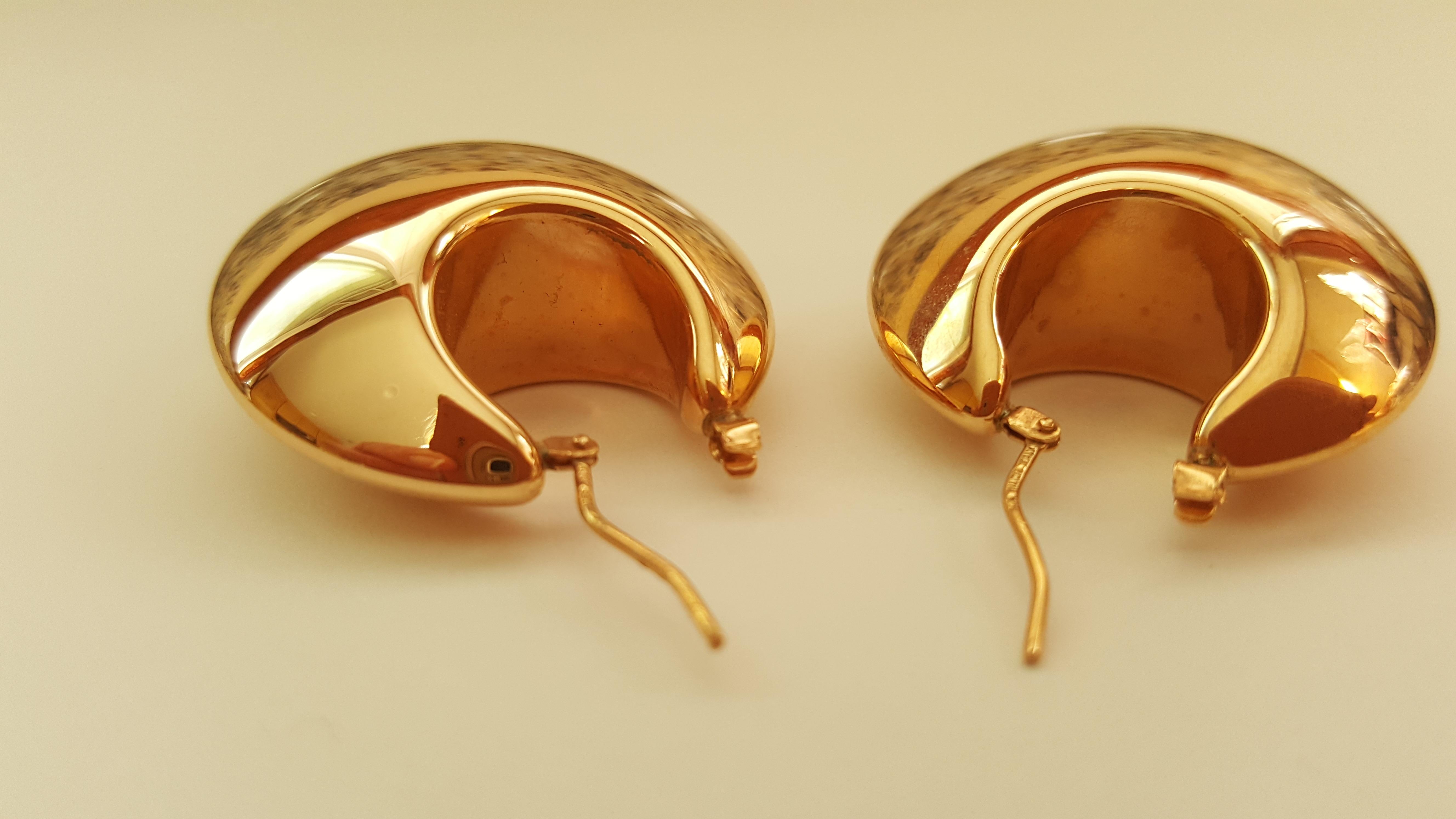 milor gold earrings