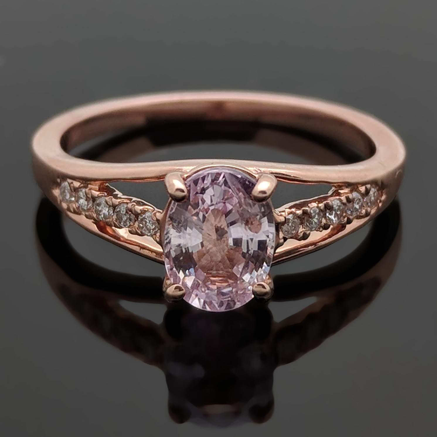 pink sapphire promise rings