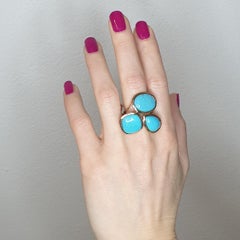 14kt Rose Gold with Turquoise Ring