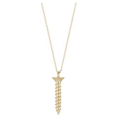 14kt Screw You Necklace