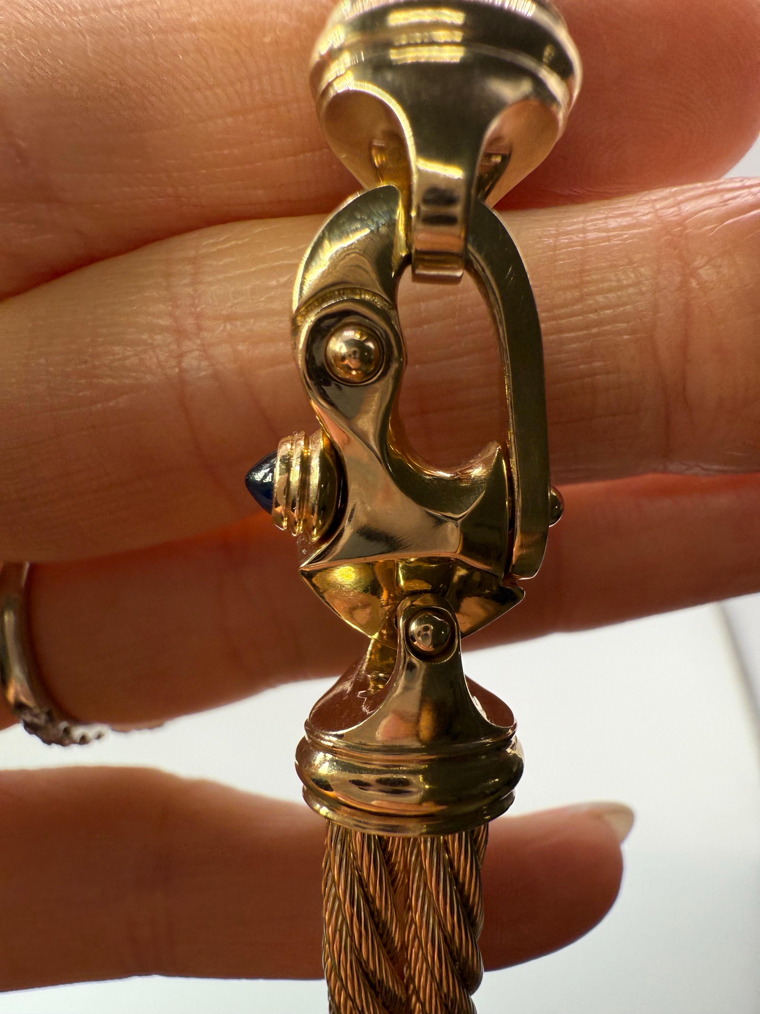 14KT Solid Gold Mariner's Bracelet CUSTOM MADE Bracelet moderne et élégant fait sur mesure en vente 1