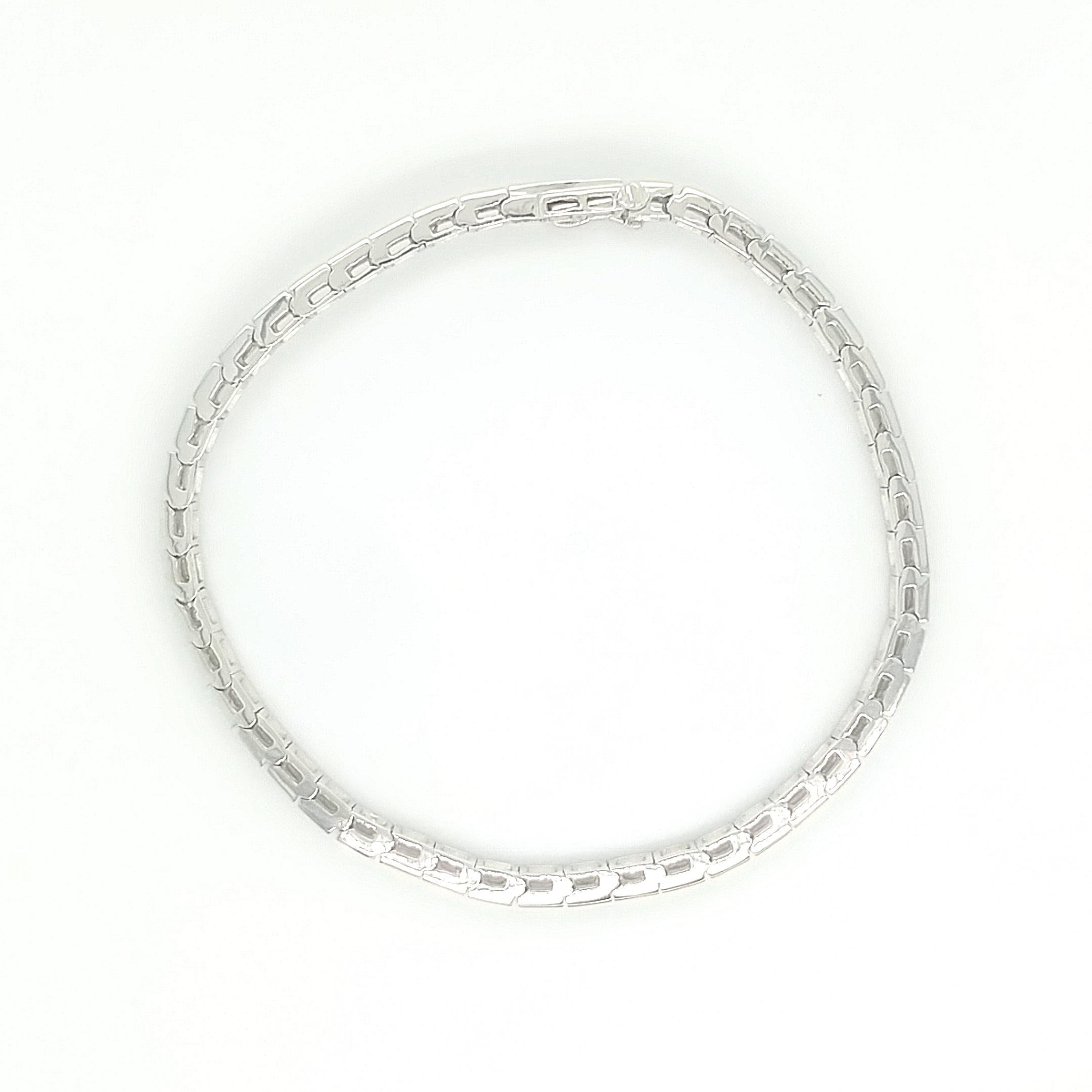 14kt white gold bracelet