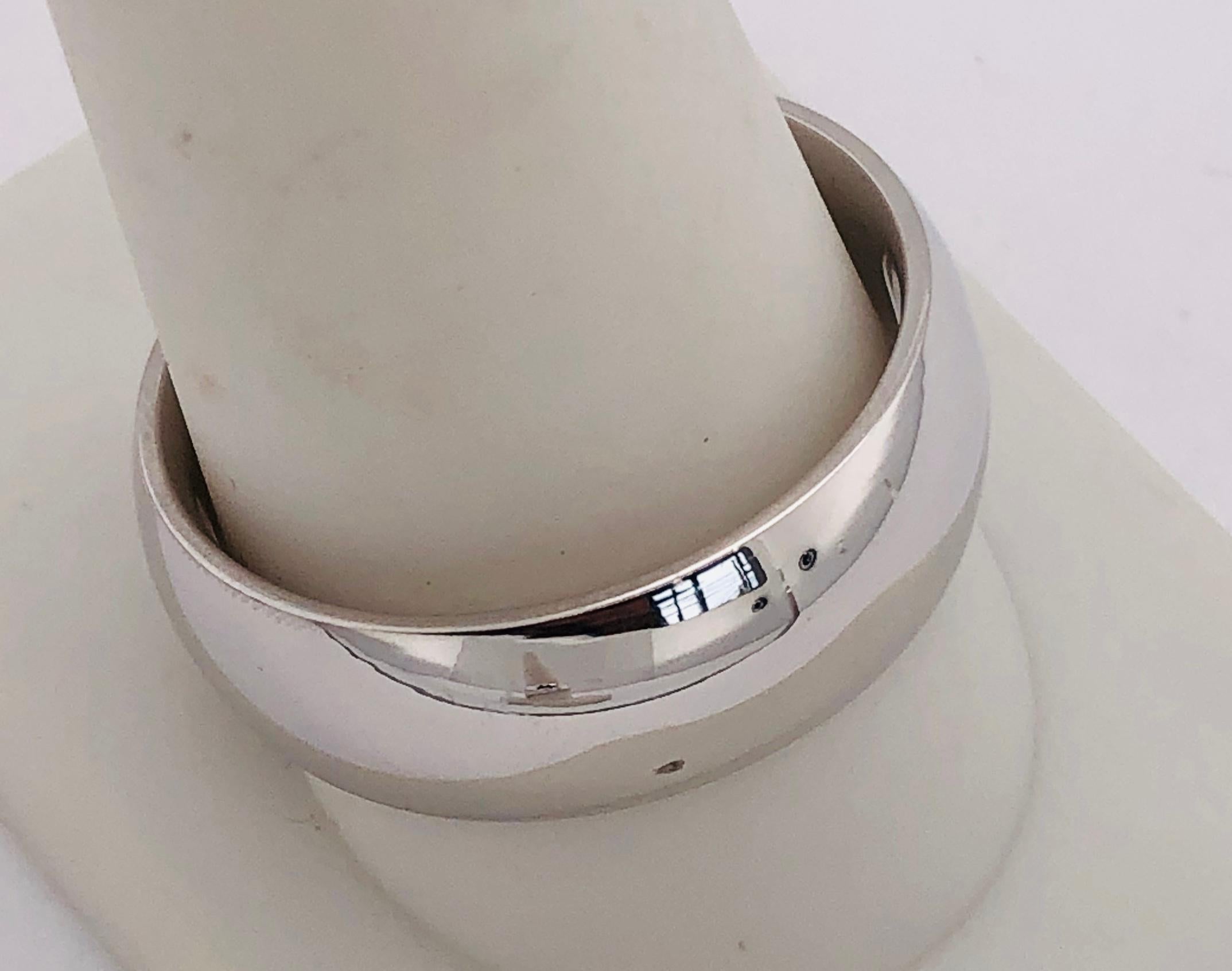 14Kt White Gold Band Ring Size 11.5 with 12.41 grams total weight

Change the tag no. to 224