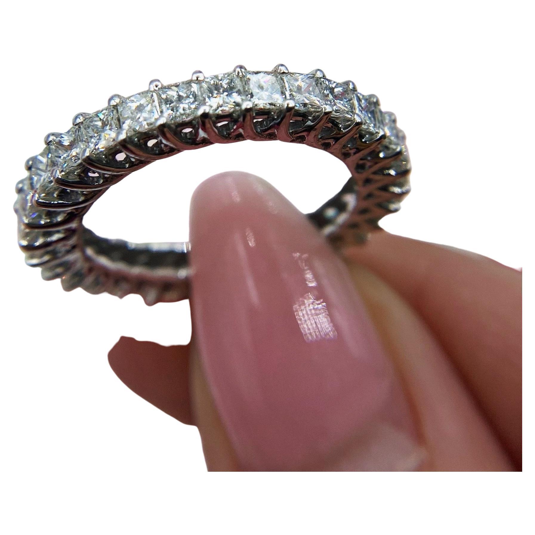 For Sale:  14kt White Gold Eternity Band with 2.30ct TDW