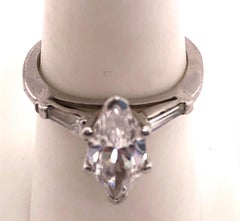 14 Karat White Gold Freeform/ Fashion Ring