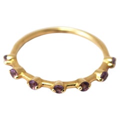 14kt Yellow Gold Amethyst Ring