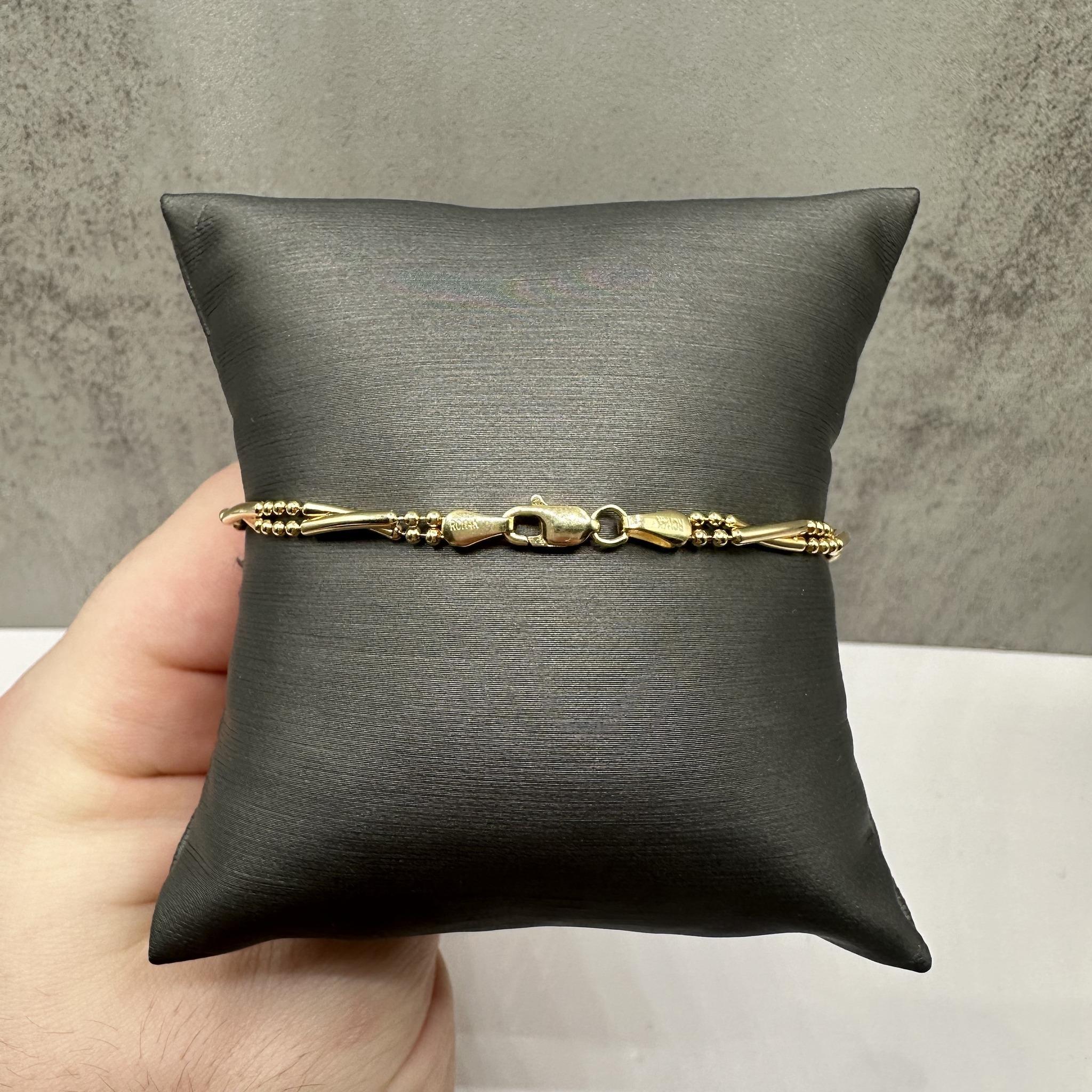 Bracelet en or jaune 14kt - 7