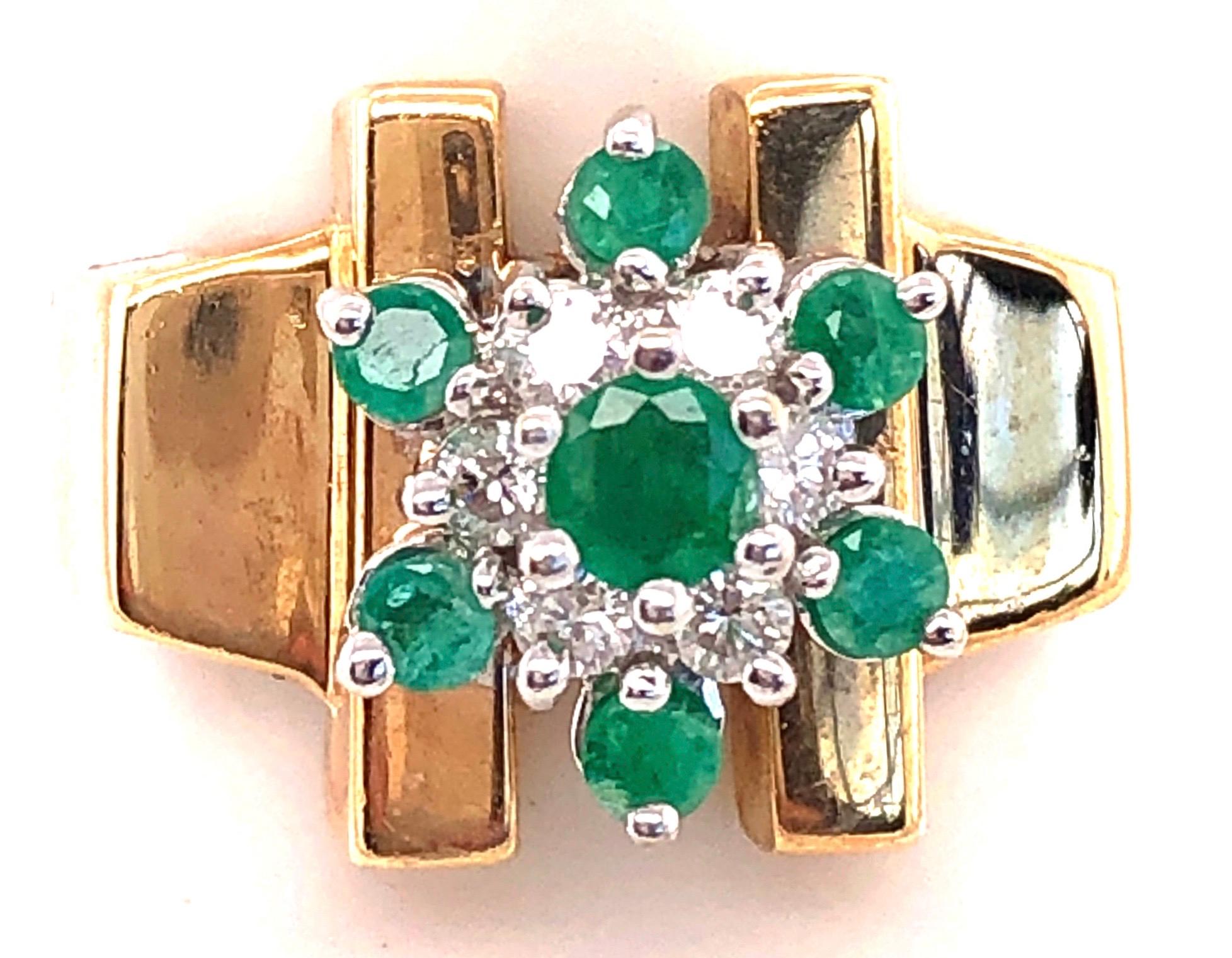 14 Karat Yellow Gold Cameo Cryptophrase Stone Ring For Sale 5