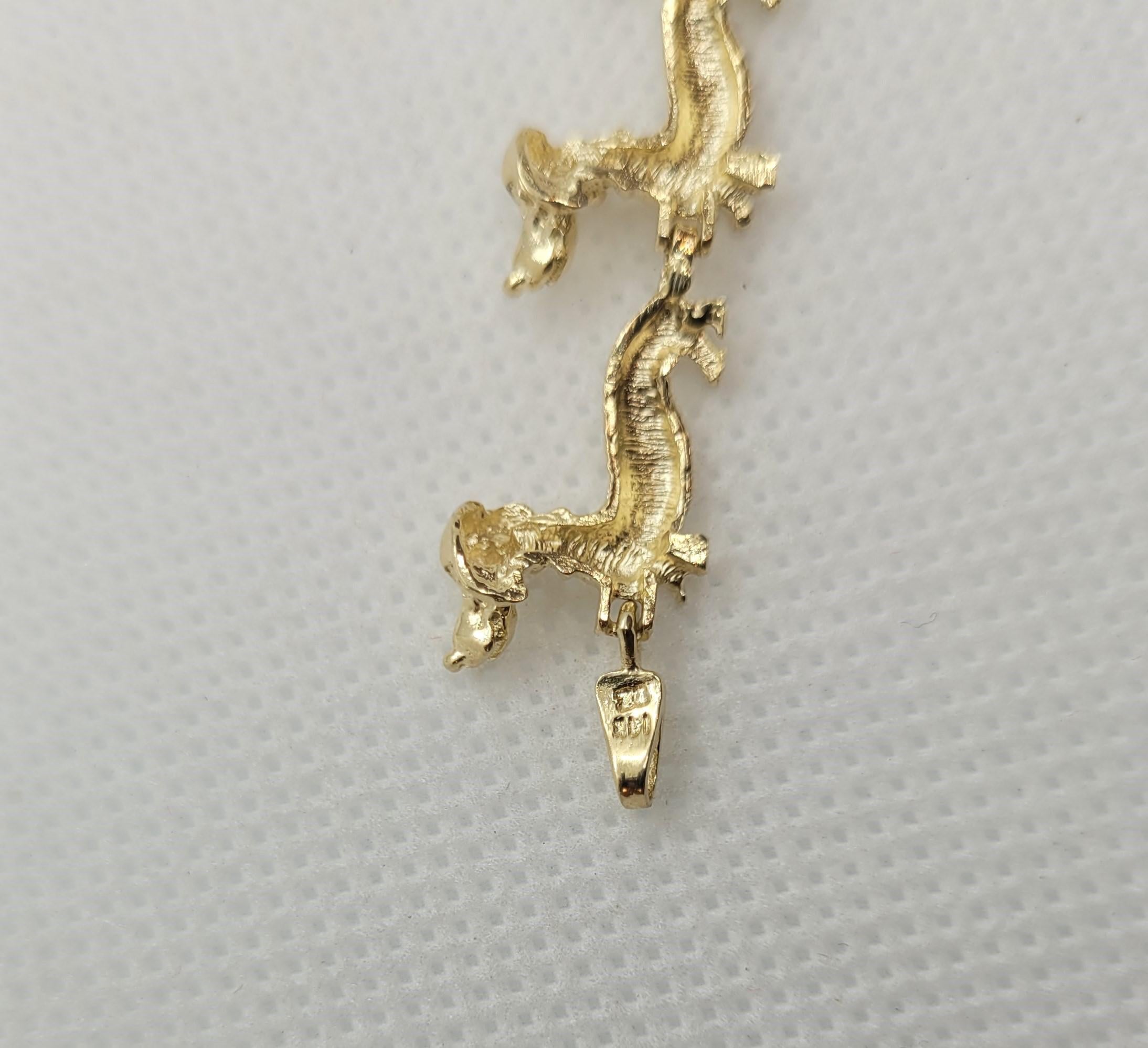 14kt Gelbgold Dachshund-Hunde-Gliederarmband, 7 Zoll, Hummerverschluss, 11 mm breit 1