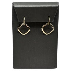 Orecchini Huggie in oro giallo 14kt con pendente rimovibile - 11,8 mm, 1,4 g, nuovi