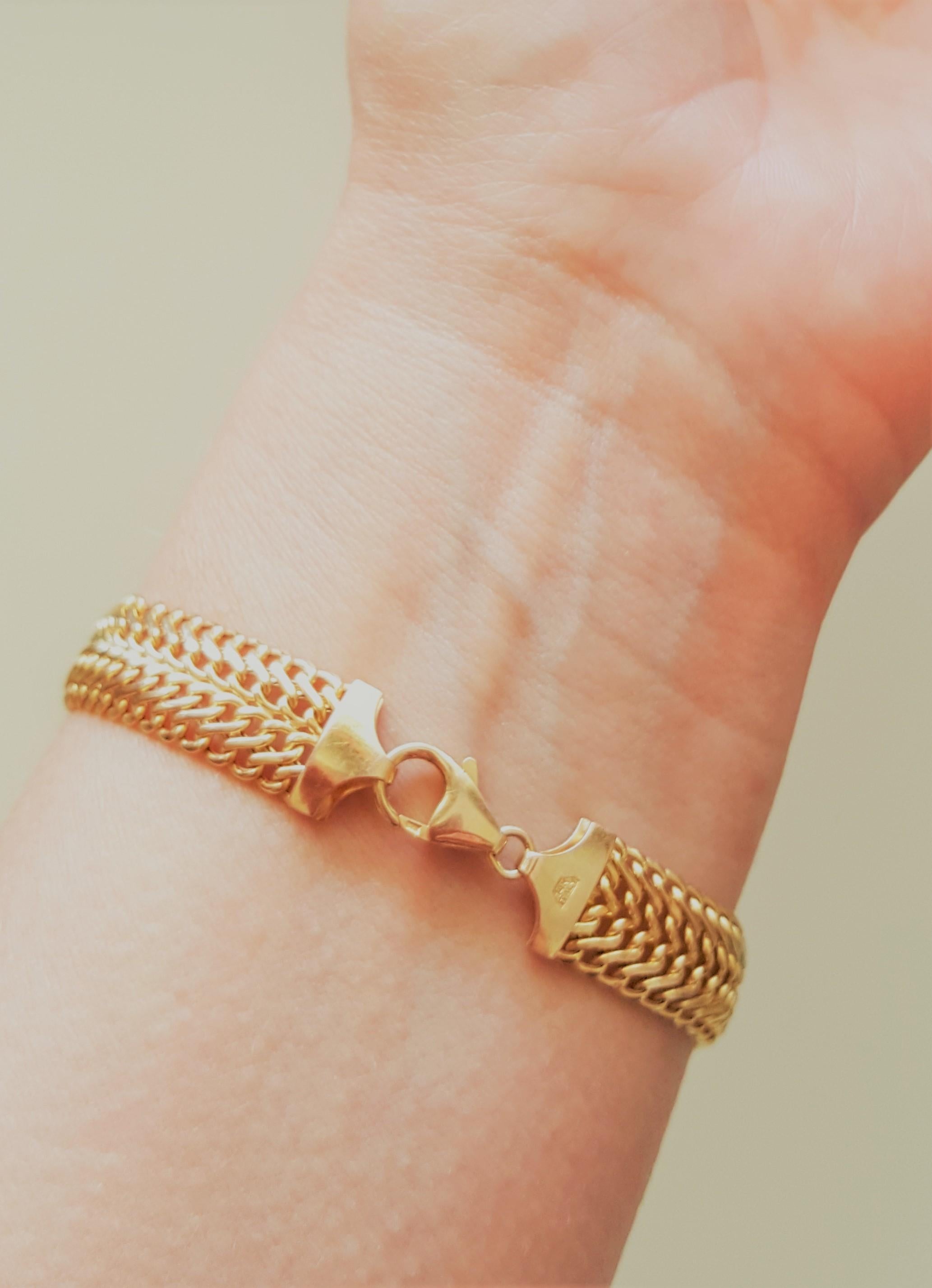 14k italy milor bracelet