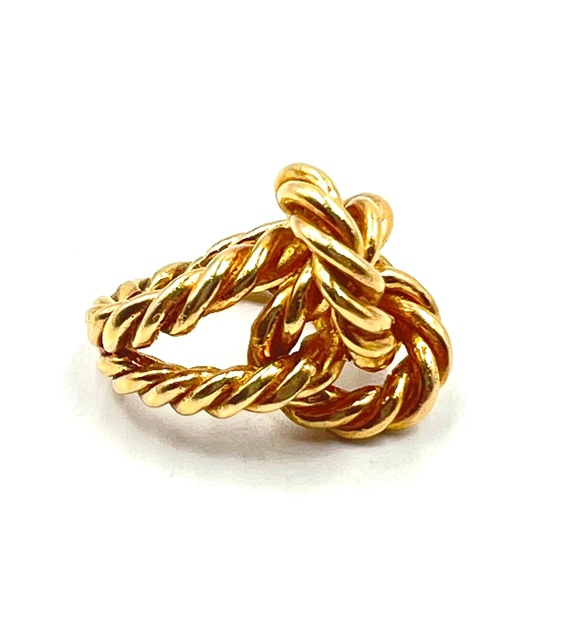 nautical knot ring