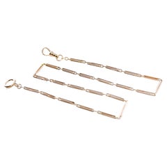 14Kt Yellow Gold Necklace, Bracelet or Pocket Watch Chain 1920's / 30's