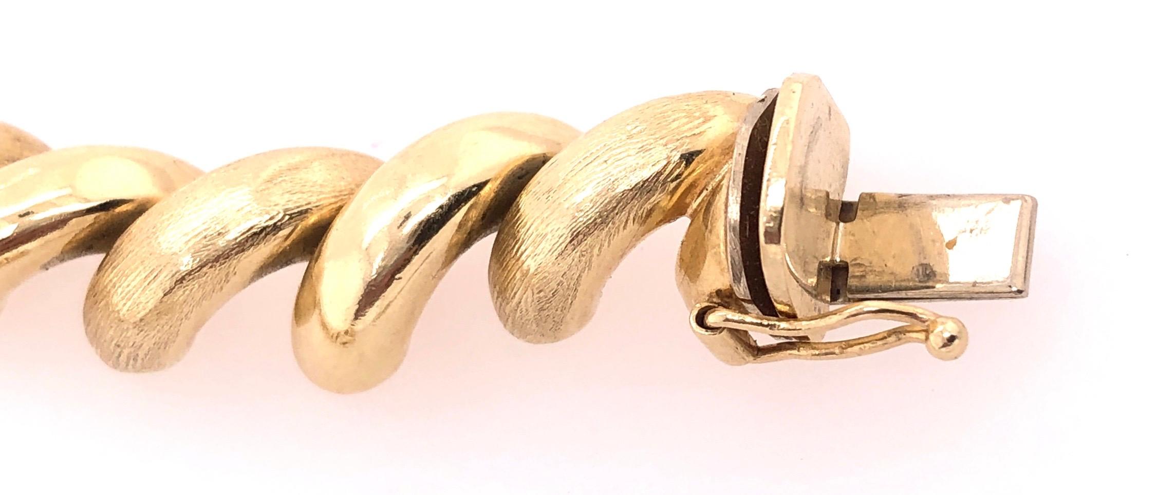 san marco bracelet 14k gold