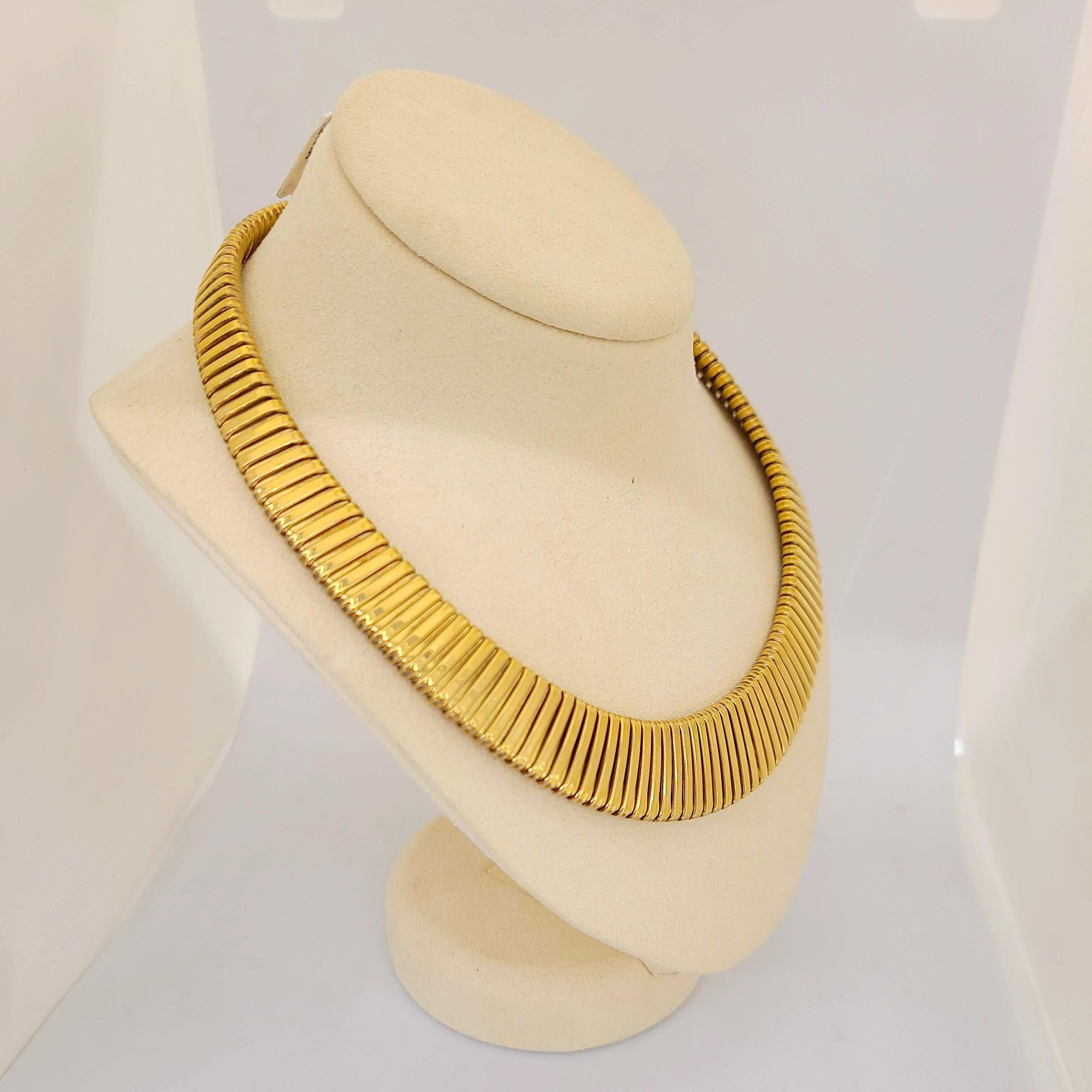 gold neck collar