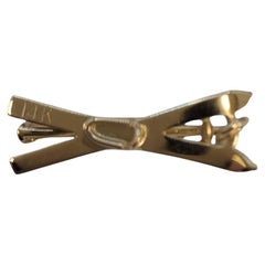 14kt Yellow Gold Vintage Skis Charm #23220
