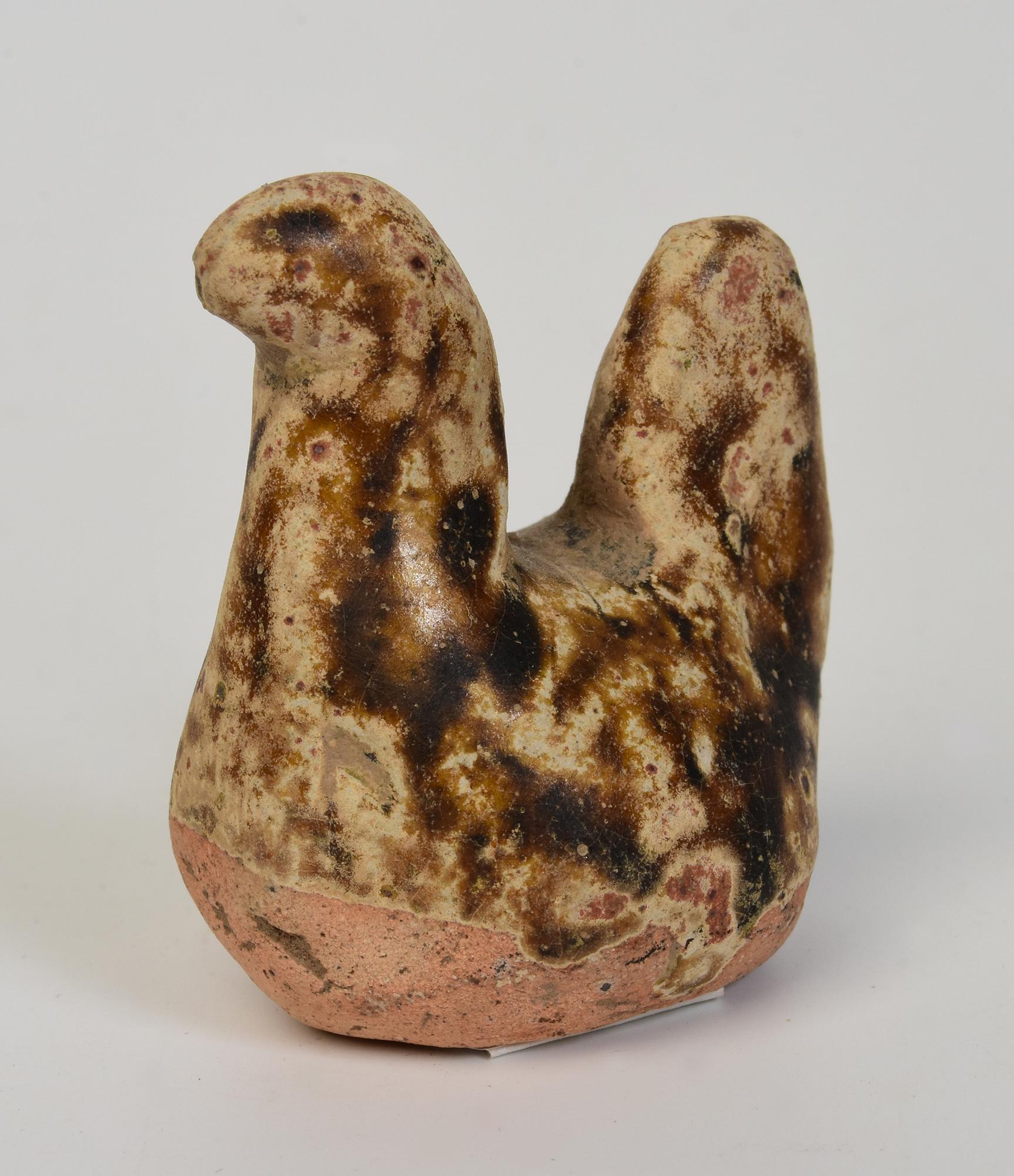 14th-16th C., A Set of Antique Thai Miniature Sukhothai Stoneware Ceramic Figure 1