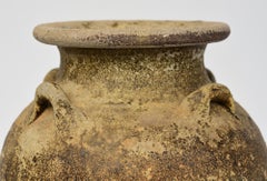 14th-16th Century, Sukhothai, Antique Thai Sukhothai Pottery Jar