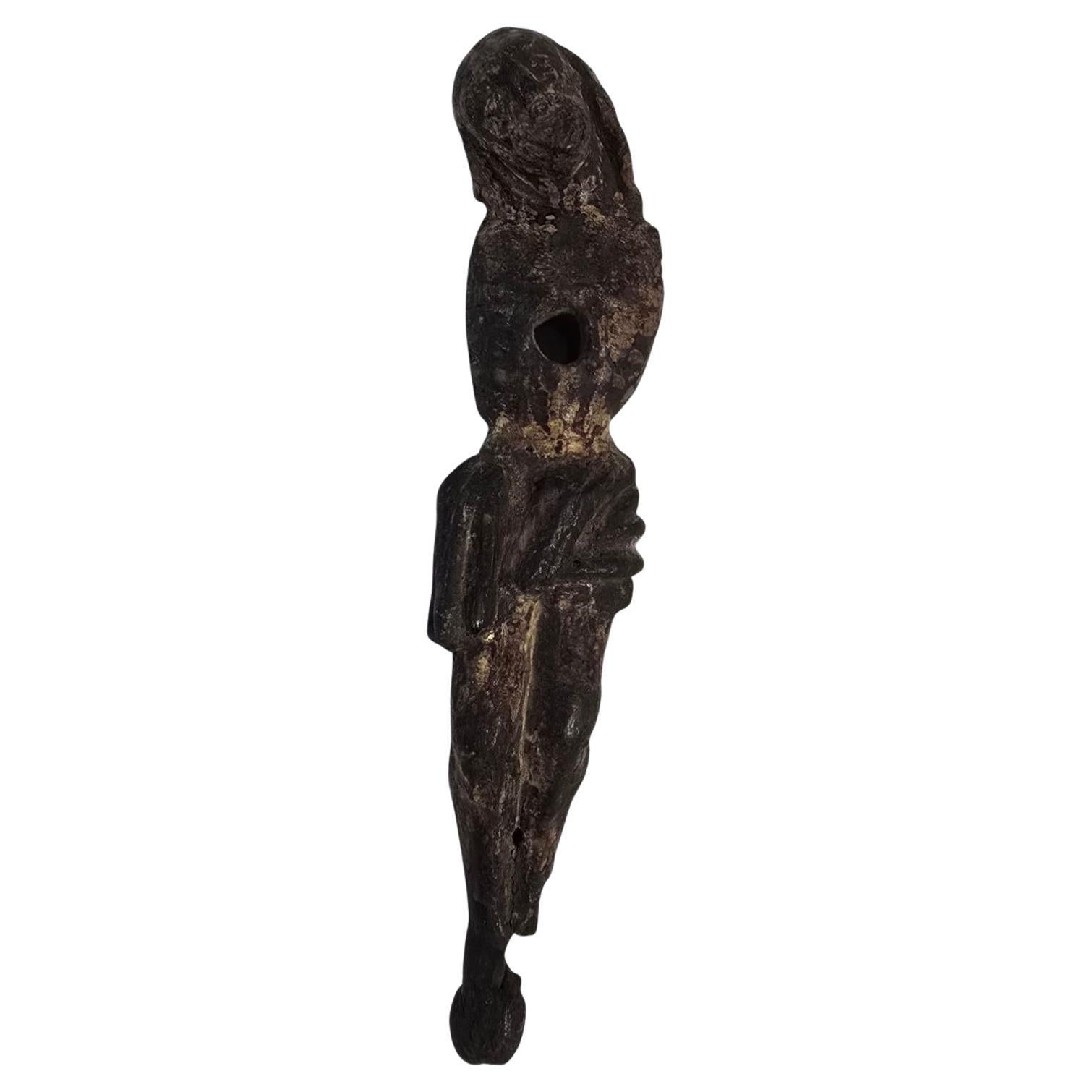 14th-Century Romanesque Christ Figure