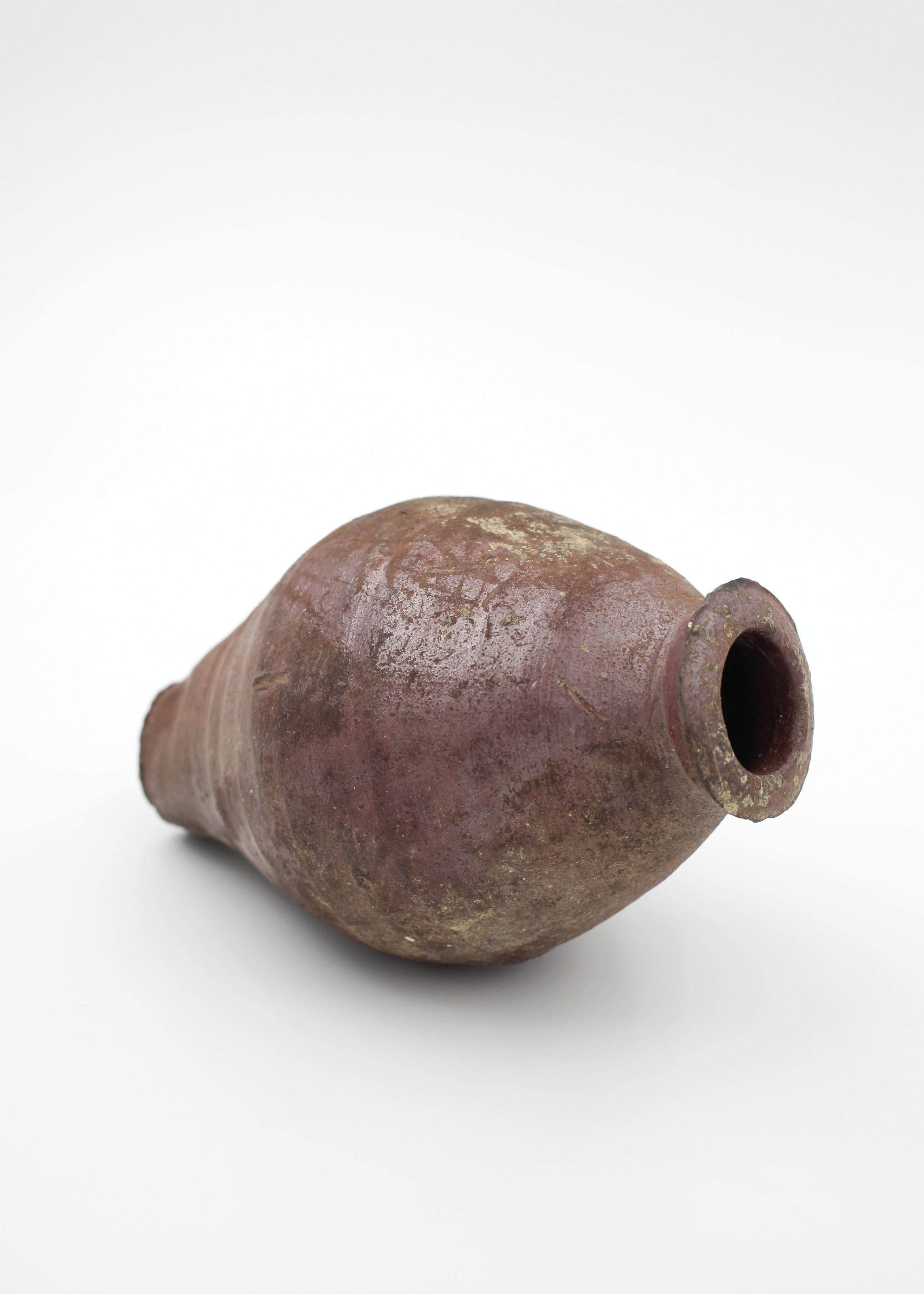 Cambodian 14th To 16th Century Asian Jar/vessel (Possibly Khmer) For Sale