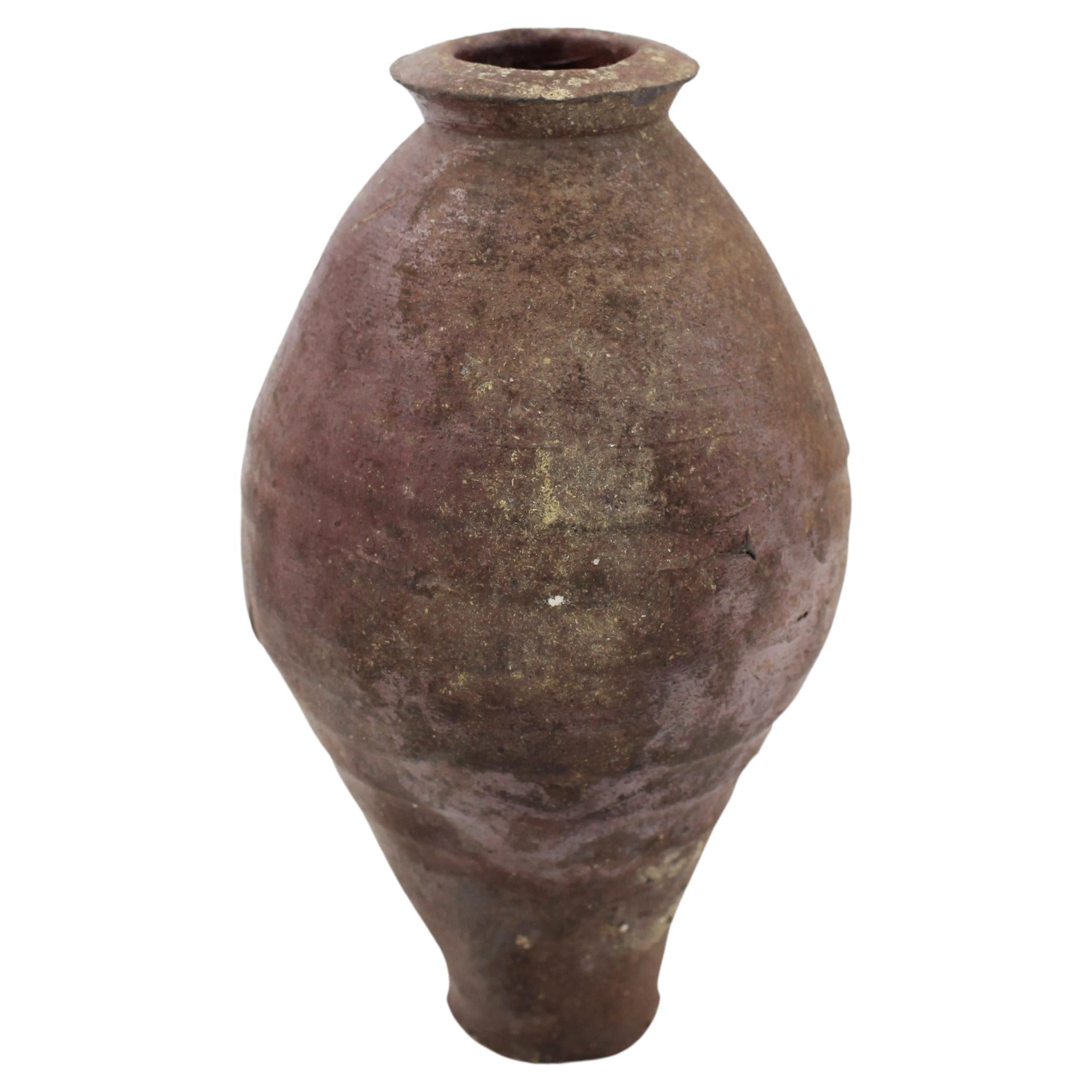 14th To 16th Century Asian Jar/vessel (Possibly Khmer) For Sale