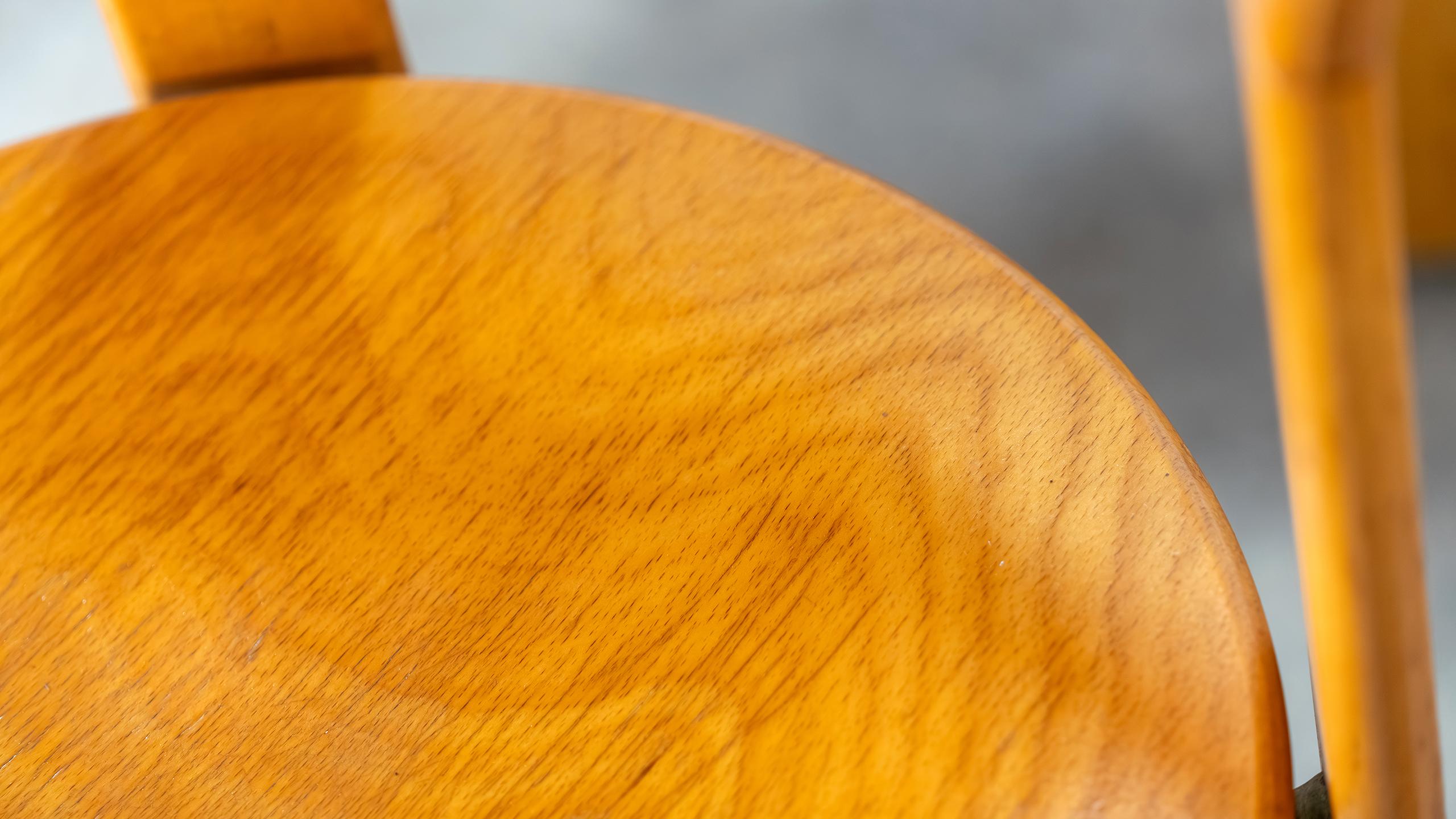 14x Bruno Rey Chaise de salle à manger iconique de Kusch+Co en 1971 Hêtre massif + Empilable en vente 3