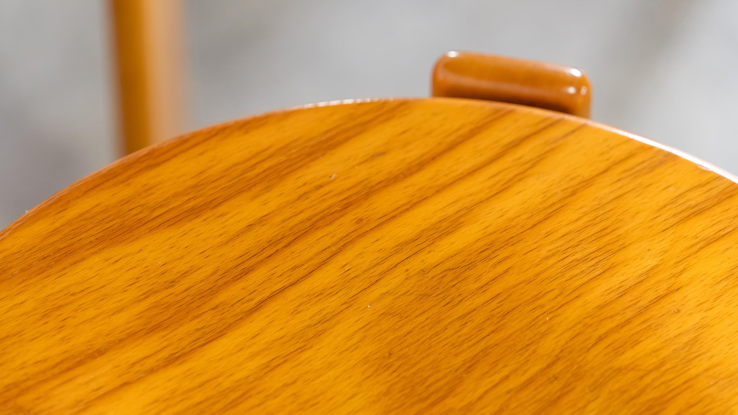 14x Bruno Rey Chaise de salle à manger iconique de Kusch+Co en 1971 Hêtre massif + Empilable en vente 2