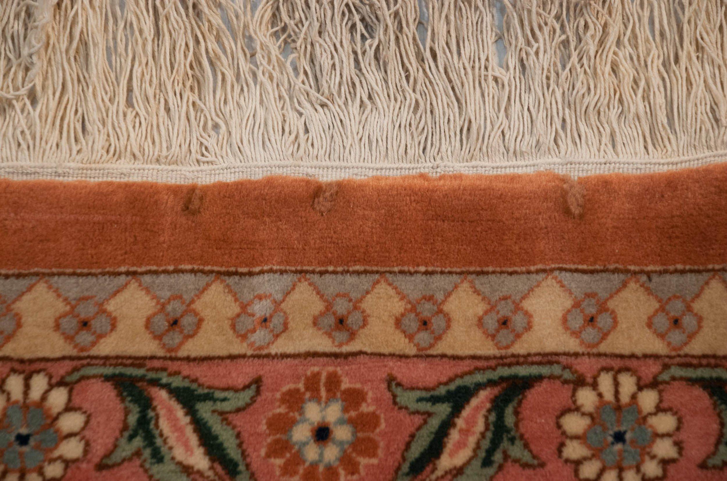Mid-20th Century Vintage Bulgarian Tabriz Design Carpet For Sale