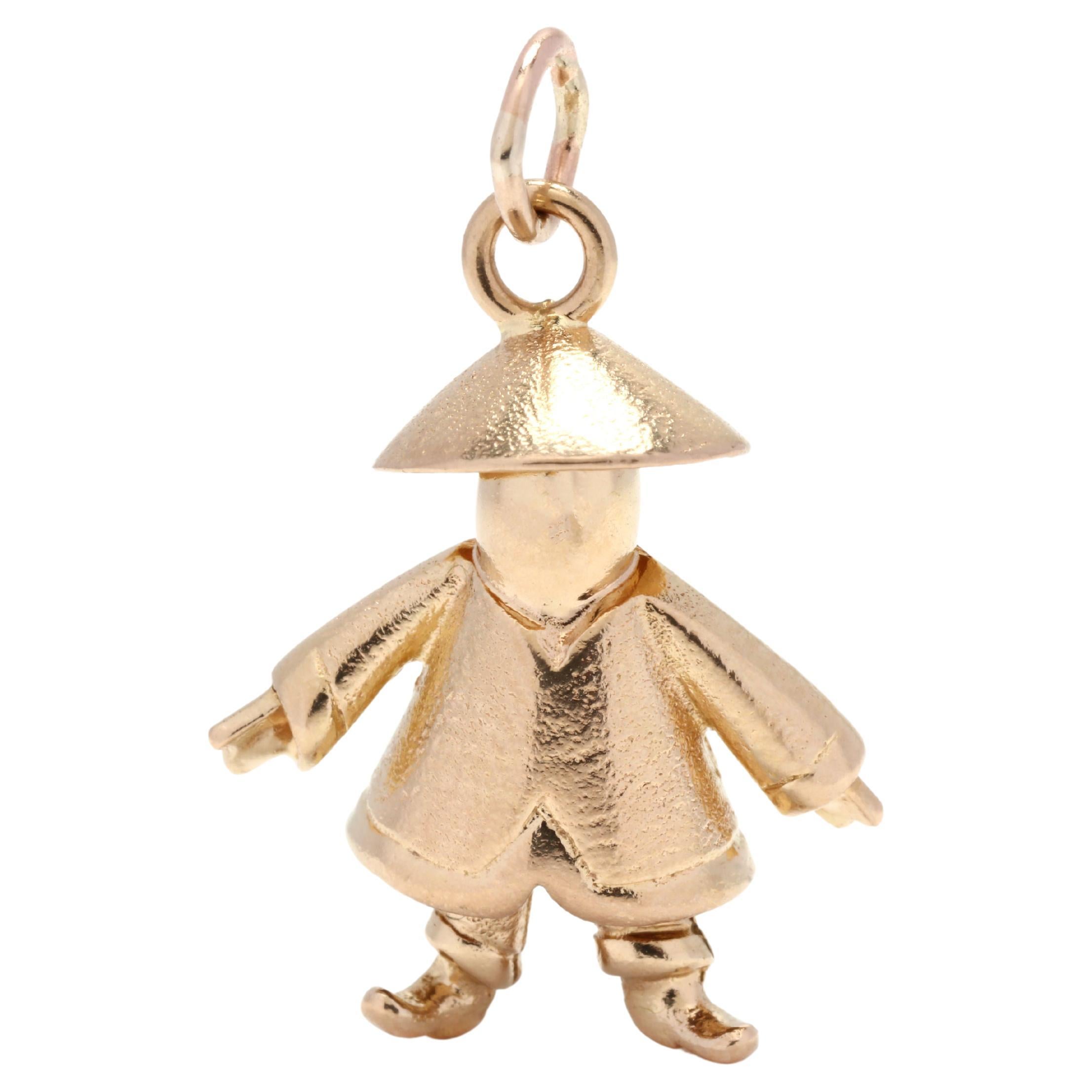 14Y Cabochon Cushion Bezel Charm For Sale at 1stDibs