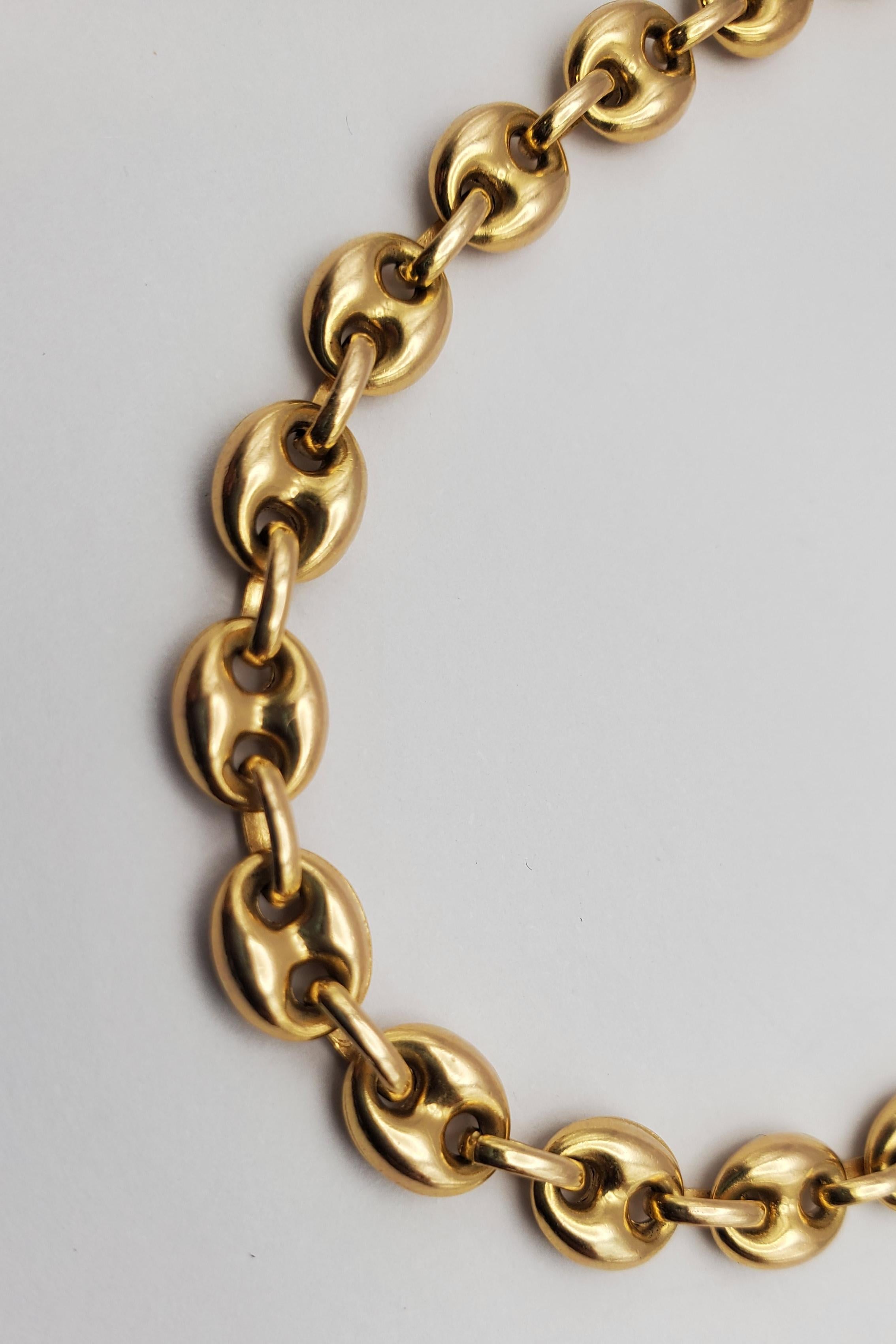 14Y Gucci Link Puffed Mariner 26