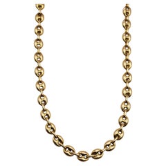 14Y Gucci Link Puffed Mariner 26" Chain