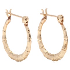 14Y Mini Bamboo Hoops