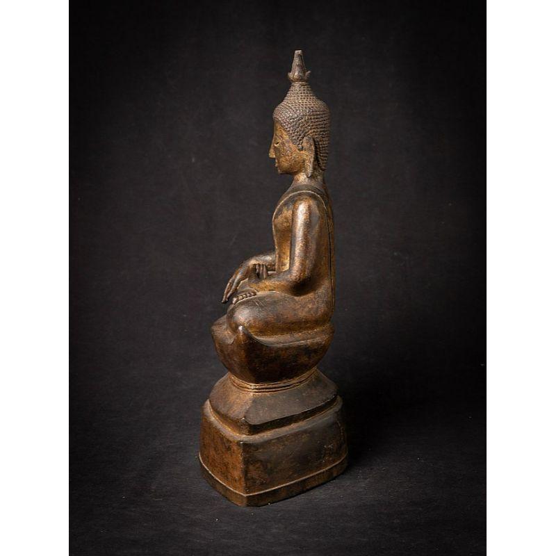 Thaïlandais Statue de Bouddha de Thaïlande en bronze du 15e-16e siècle en vente