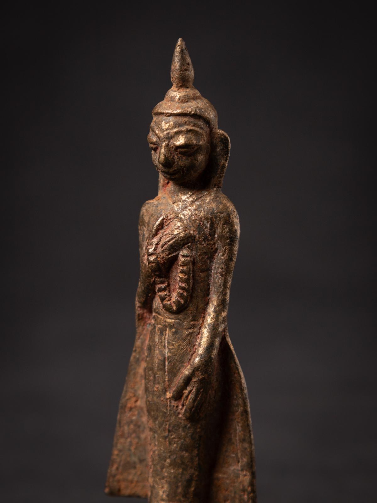 15-16th century Antique bronze Burmese Buddha statue  - OriginalBuddhas 5