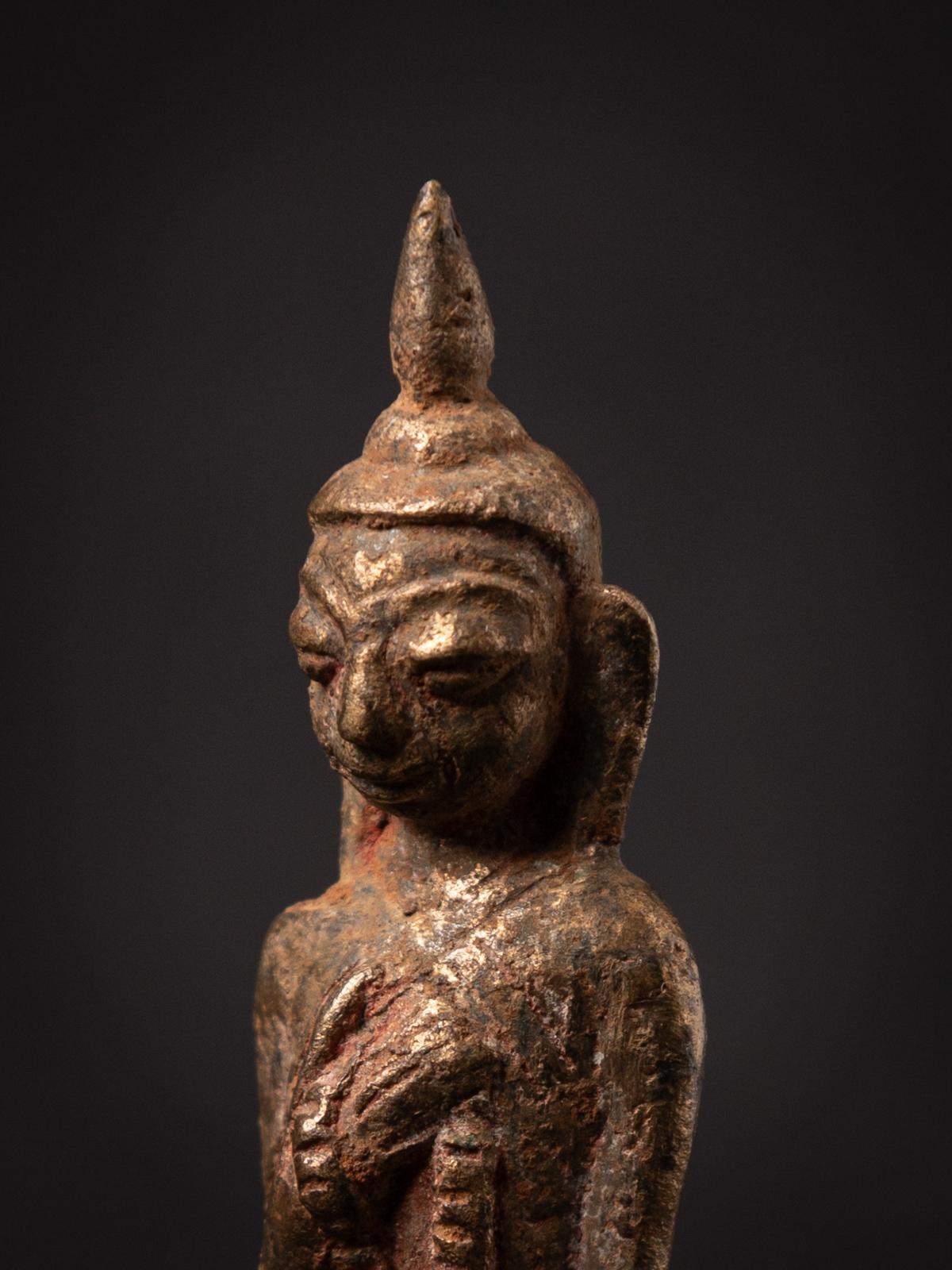 15-16th century Antique bronze Burmese Buddha statue  - OriginalBuddhas 6