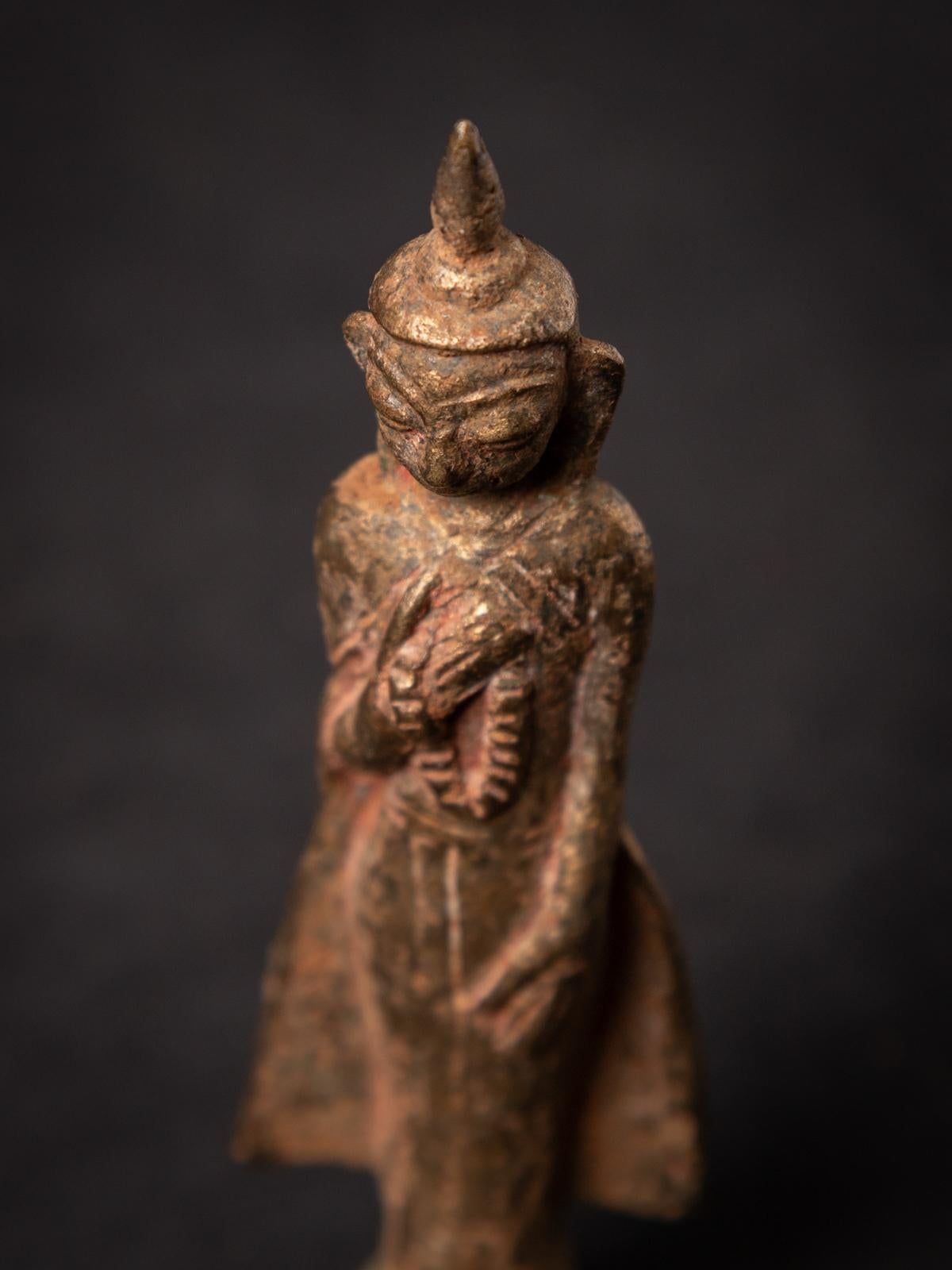 15-16th century Antique bronze Burmese Buddha statue  - OriginalBuddhas 8