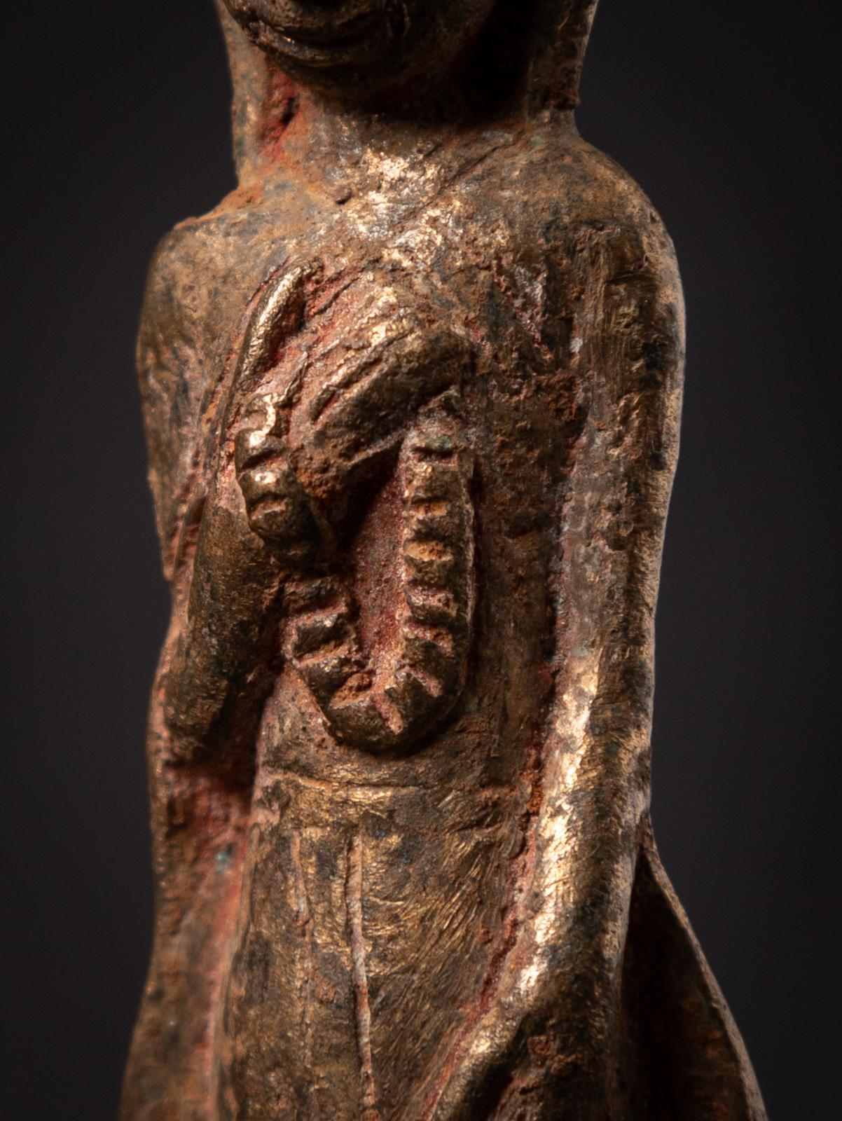 15-16th century Antique bronze Burmese Buddha statue  - OriginalBuddhas 10