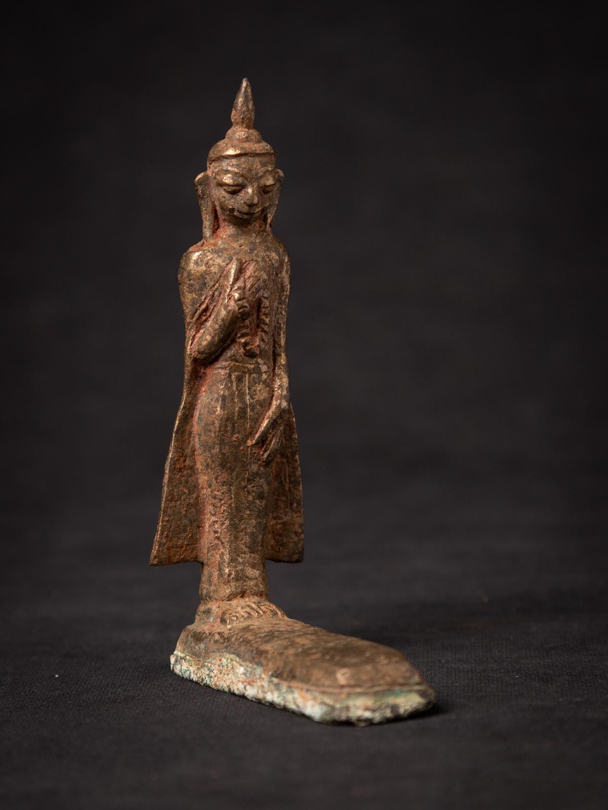 Bronze 15-16th century Antique bronze Burmese Buddha statue  - OriginalBuddhas