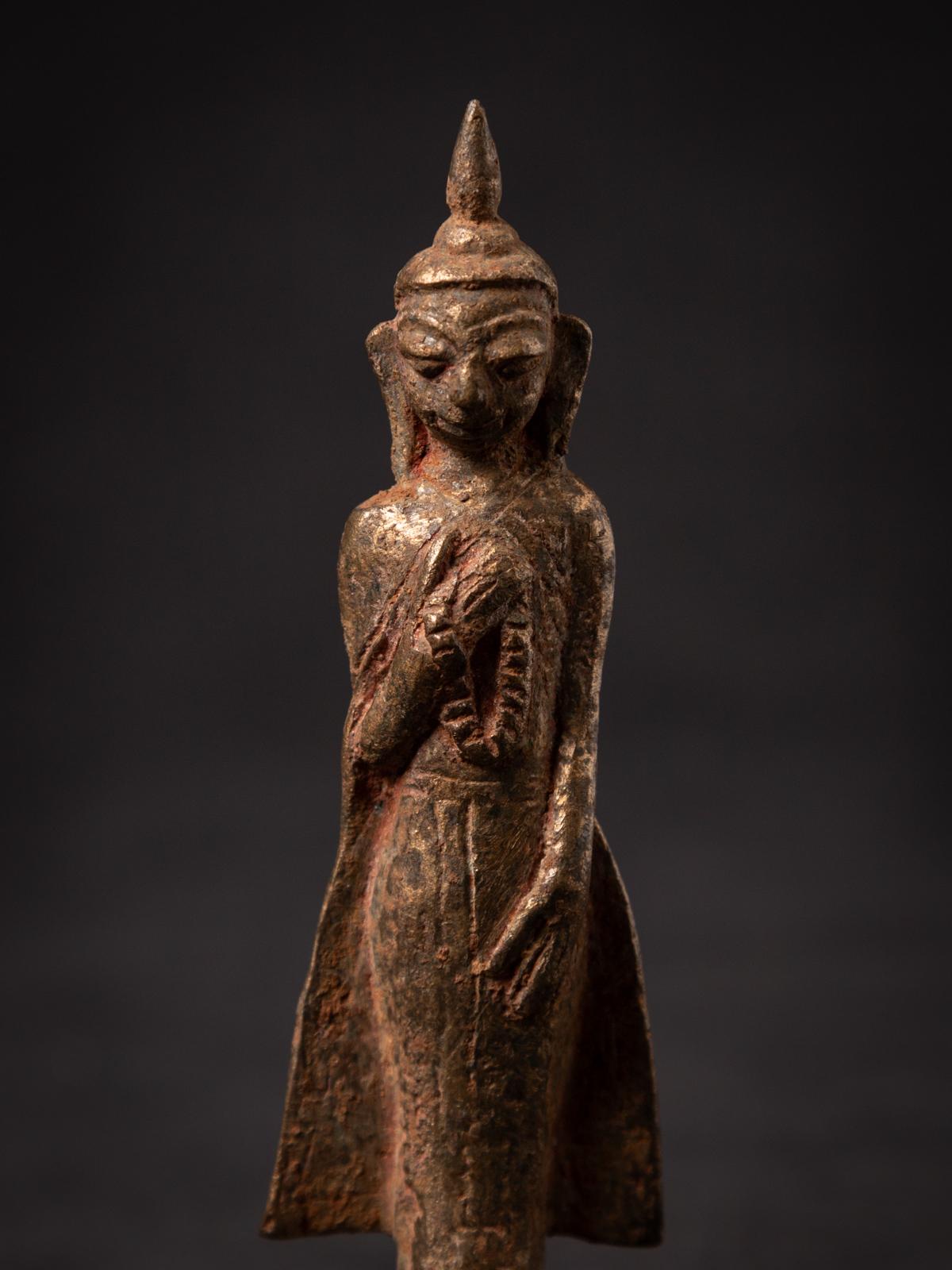 15-16th century Antique bronze Burmese Buddha statue  - OriginalBuddhas 3