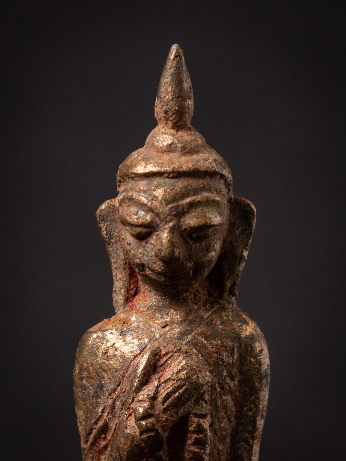 15-16th century Antique bronze Burmese Buddha statue  - OriginalBuddhas 4