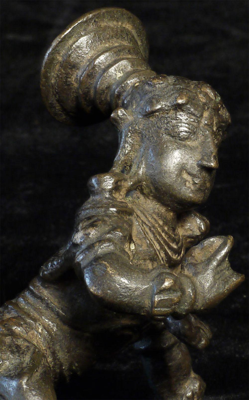 Baby Krishna aus dem 15.-17. Jahrhundert, 6261 (Bronze) im Angebot