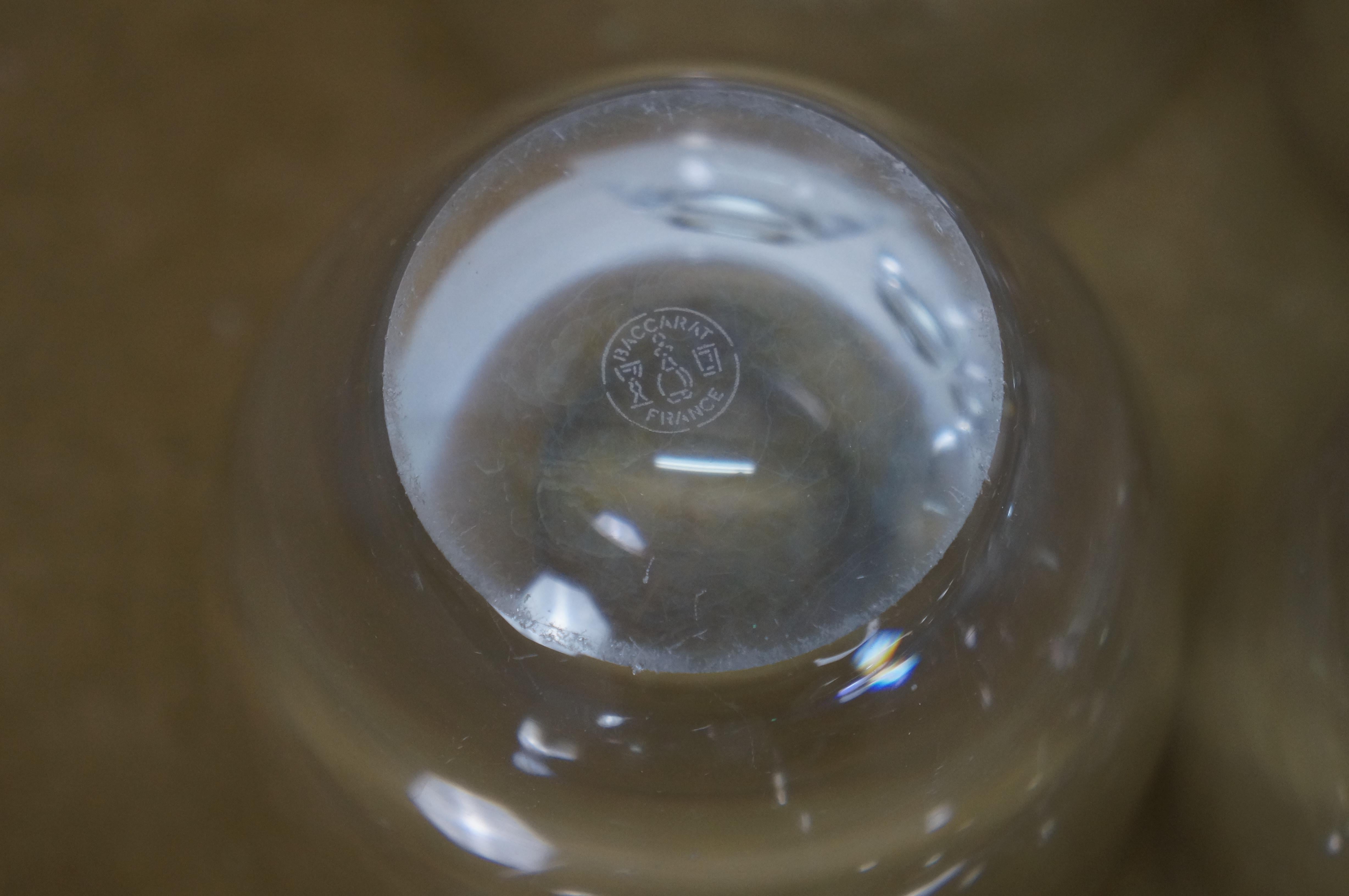 15 Baccarat Crystal Perfection Barrel Shape Flat Old Fashioned Tumblers 8oz For Sale 3